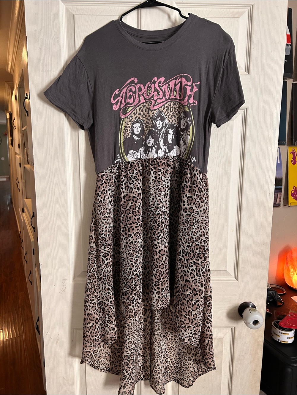 Handmade Graphic Tee Shirt Dress